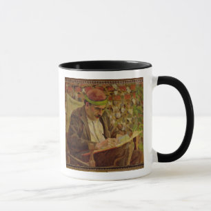 Tasse Portrait de John Maynard Keynes (1883-1946) (huile