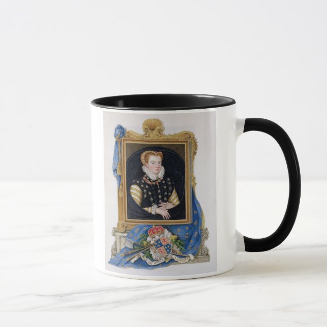 Tasse Portrait de la reine de Mary des Ecossais (Droite)