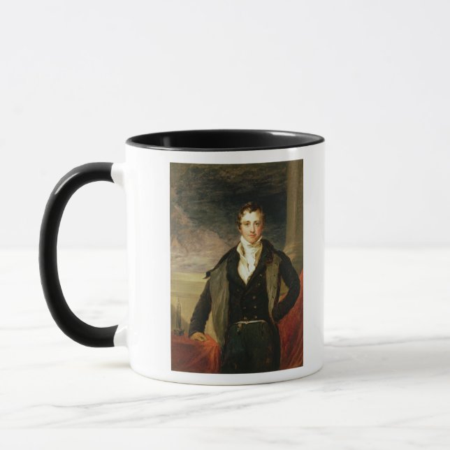 Tasse Portrait de monsieur Humphry Davy (Gauche)