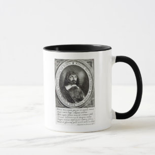 Tasse Portrait de Rene Descartes, 1644