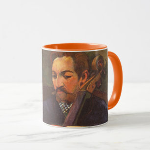 Tasse Portrait de Schneklud Joueur par Paul Gauguin