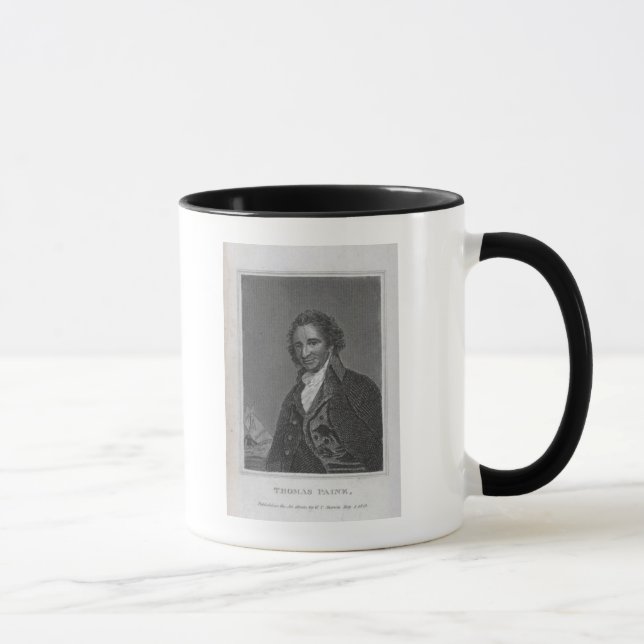 Tasse Portrait de Thomas Paine du volume I (Droite)