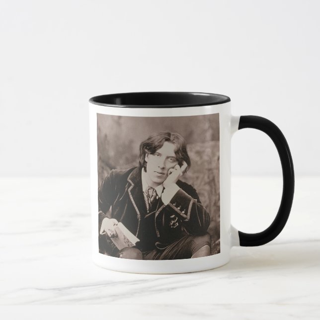 Tasse Portrait d'Oscar Wilde (1854-1900), 1882 (pho de (Droite)