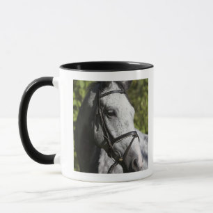 Tasse portrait du cheval blanc 2
