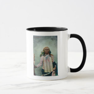 Tasse Portrait en chef de queue de fer de Sioux