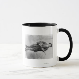 Tasse Portrait jaune canari de Martha "Calamity Jane"