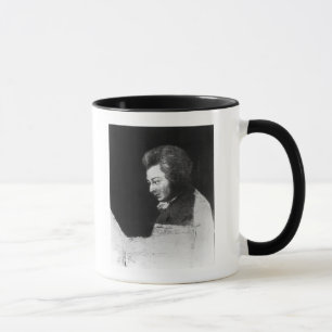 Tasse Portrait non fini de Wolfgang Amadeus Mozart