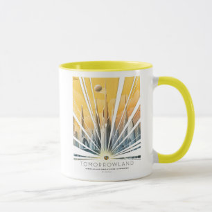 Tasse Poster de la ville de Tomorrowland