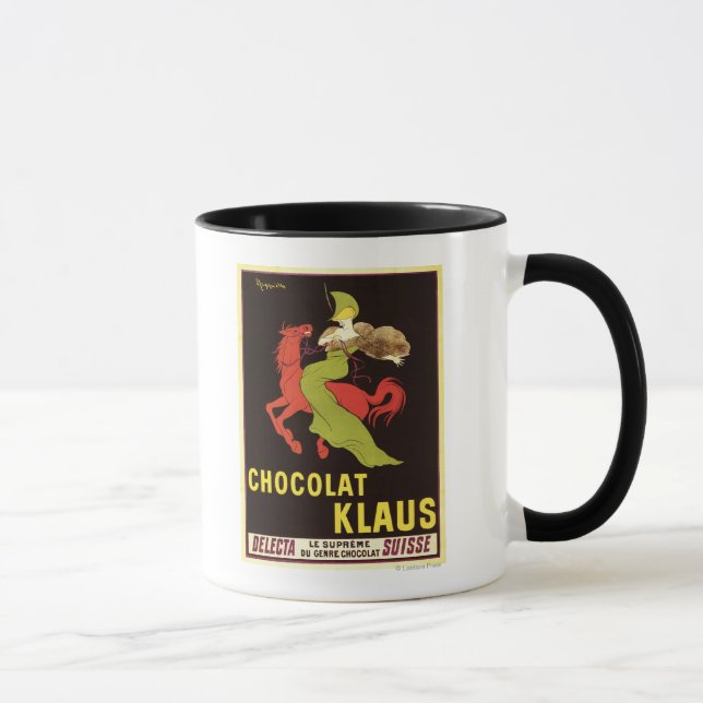 Tasse Poster de publicité Chocolat Klaus (Droite)