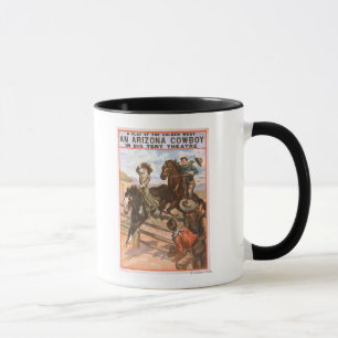 Tasse Poster d'un cowboy de l'Arizona dans Big Tent Thea