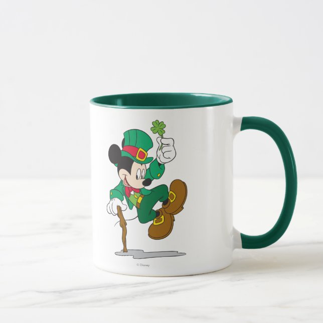 Tasse Pot de Mickey Mouse en or | Saint-Patrick (Droite)