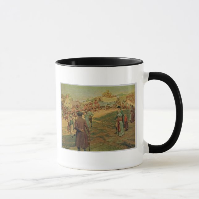 Tasse Poudre de transport à Perry chez le lac Érié, 1911 (Droite)