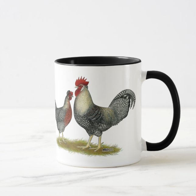 Tasse Poulets crèmes de Legbar (Droite)