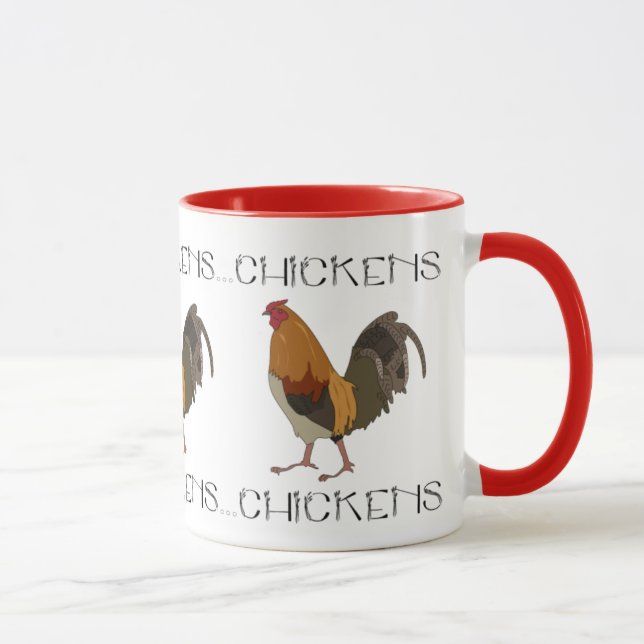 Tasse Poulets de poulets de poulets (Droite)