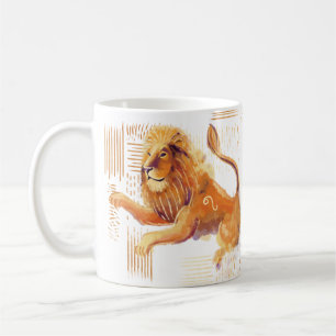 Tasse pour aquarelle d'anniversaire de zodiaque de
