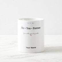 Tasse pour couple Oxygen Soulmate | Cadeau d'amour
