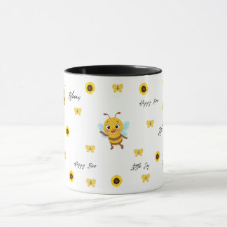 Tasse pour enfants Abeille Joyeuse Mignonne