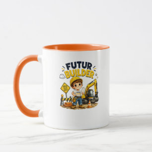 Tasse pour futur constructeur enfant mignon de la 