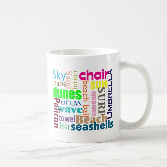 Tasse pour la plage (Droite)
