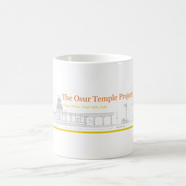 Tasse pour le café ou le thé (Centre)