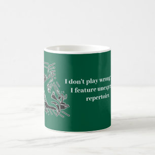 Tasse pour organiste de fausses notes