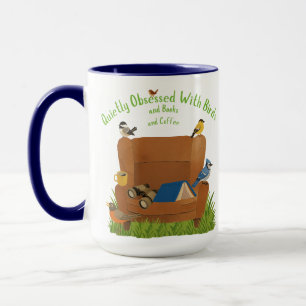 Tasse pour Ornithologue-Amateur de Café-Lecteur de