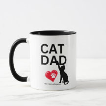 Tasse pour papa de chat