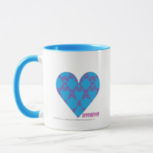 Tasse Pourpre-Aqua 3 de damassé