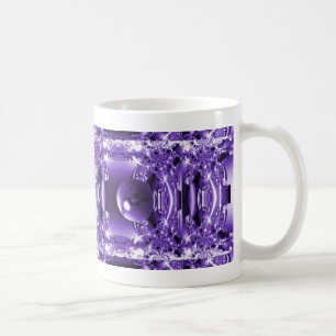 Tasse pourpre de décor