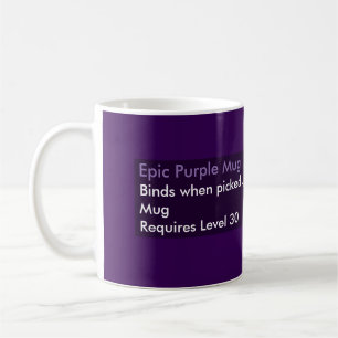 Tasse pourpre épique