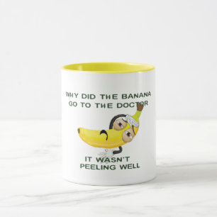 Tasse pourquoi banana goto médecin pun médical drôle de