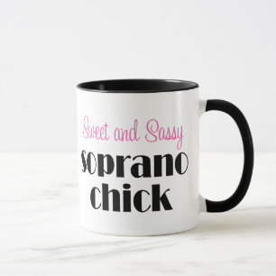 Tasse Poussin doux et impertinent de soprano