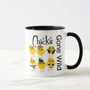 Tasse Poussins fous