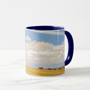 Tasse Prairie après l'orage par Maynard Dixon, Art ancie