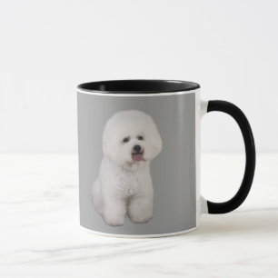 Tasse précieuse de Bichon Frise