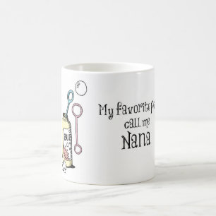 Tasse préférée de Nana de personnes