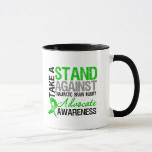 Tasse Prenez une position contre la lésion cérébrale