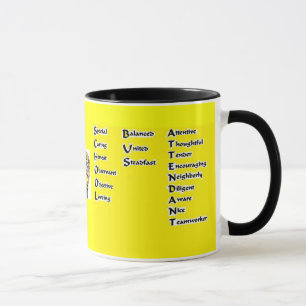 Tasse Préposé d'autobus scolaire