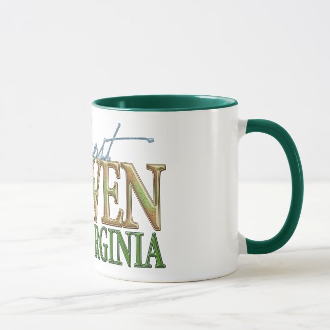 Tasse Presque ciel Virginia_2 occidental (Droite)