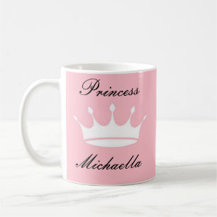 TASSE PRINCESSE DE COULEUR ROSE JOLI