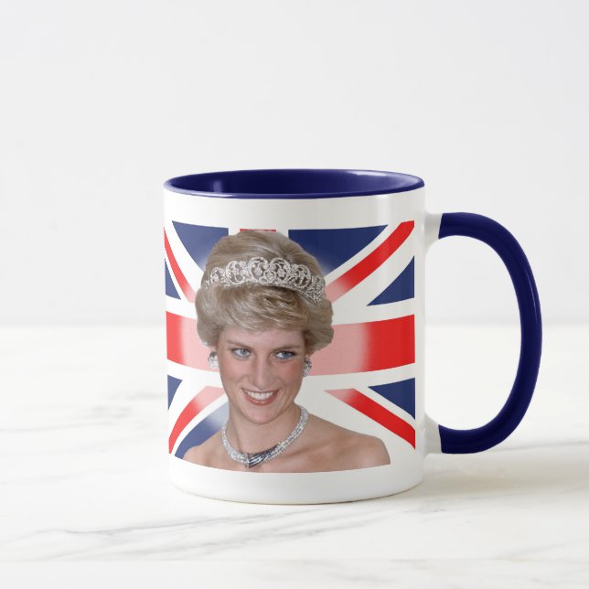 Tasse Princesse Diana Union Jack (Droite)