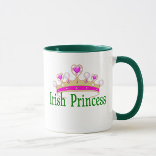 Tasse Princesse irlandaise Jour de la Saint Patrick Coff