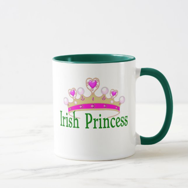 Tasse Princesse irlandaise Jour de la Saint Patrick Coff (Droite)