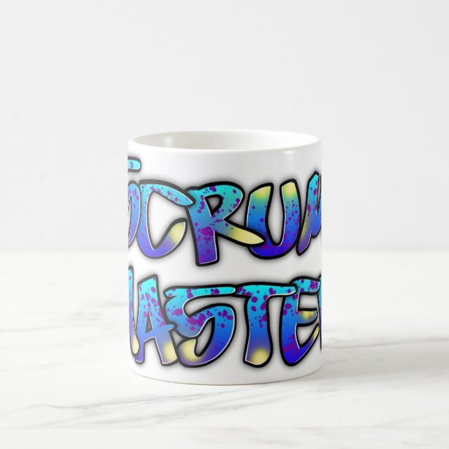 Tasse principale de graffiti de bousculade (Centre)