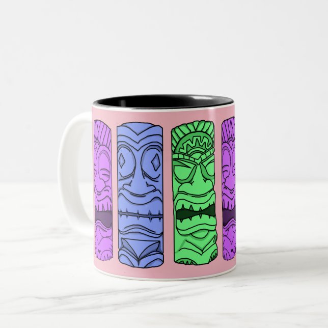 Tasse principale de Tiki d'art de bruit (Devant gauche)