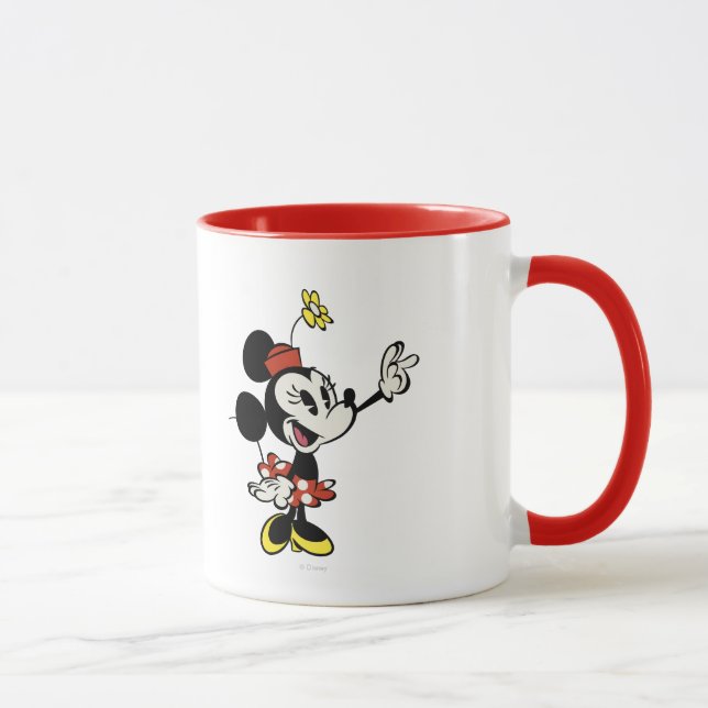 Tasse Principaux raccourcis Mickey | Minnie Hauteur (Droite)