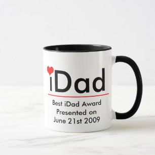 Tasse Prix iDad-Best iDad remis le 21 juin 2009