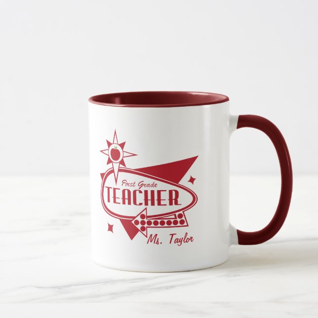 Tasse Professeur de première catégorie - les rétros (Droite)