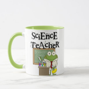 Tasse Professeur de sciences de la grenouille