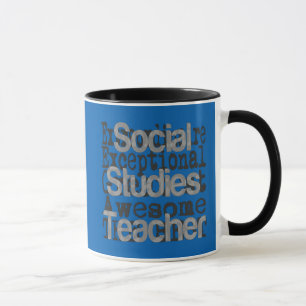 Tasse Professeur d'études sociales Extraordinaire